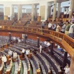 lok sabha seating arrangement who sits where and how