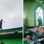 maharashtra kolhapur communal violence mosque attacked house burned