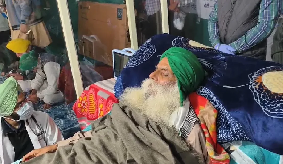 farmer leader jagjit singh dallewal health condition is serious hunger strike continues